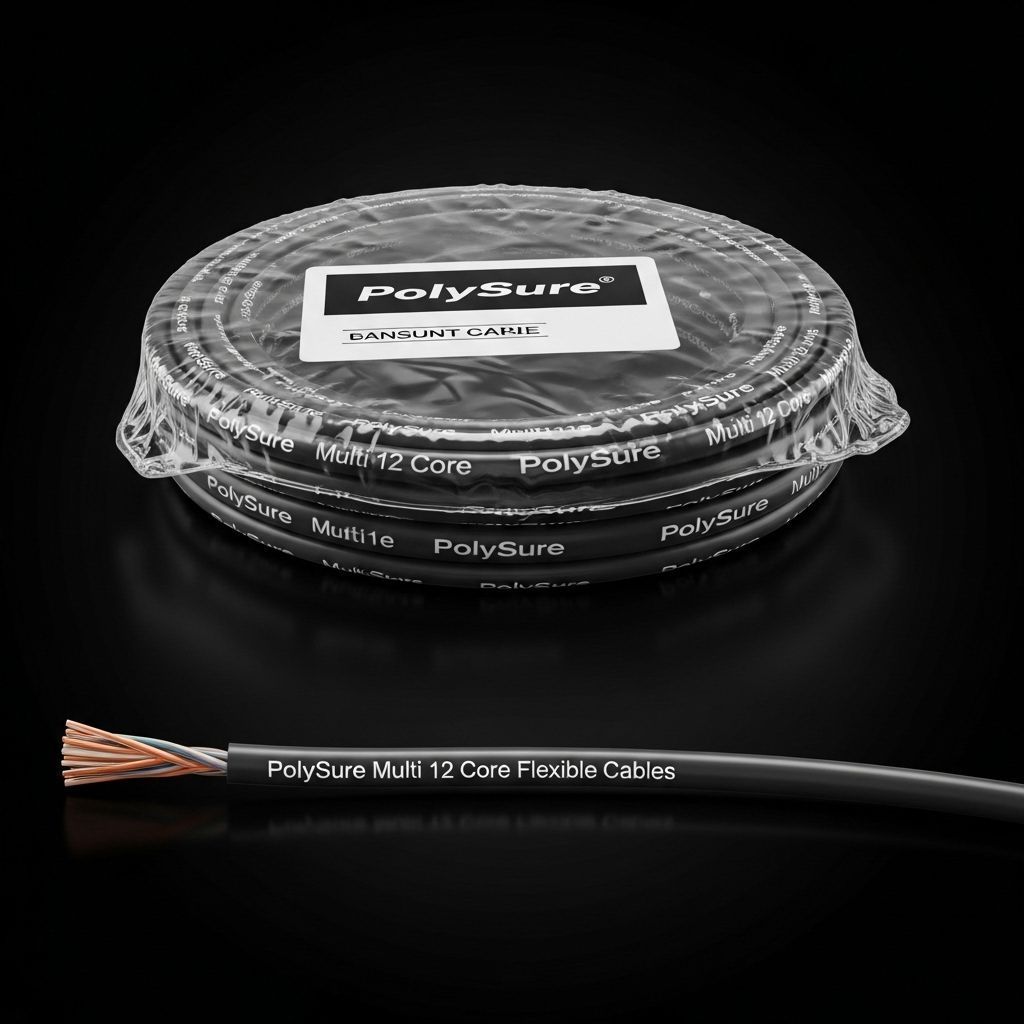 2 Core Round Flexible Cables
